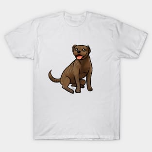 Dog - American Pit Bull - Brindle T-Shirt